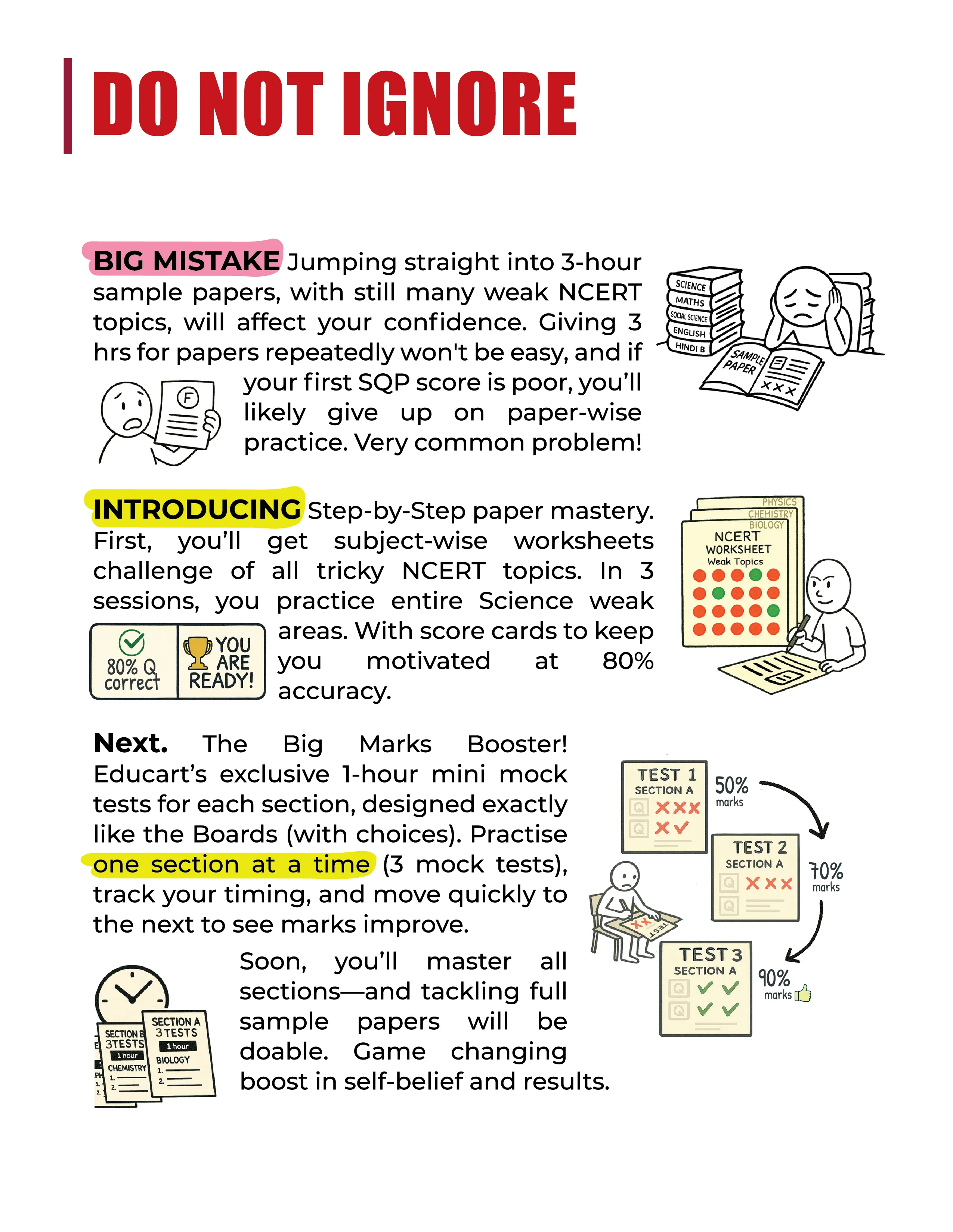 Educart CBSE Sample Paper Class 10 2025-26 Science (Introducing exclusive step-by-step new practice concept on 2026 pattern)
