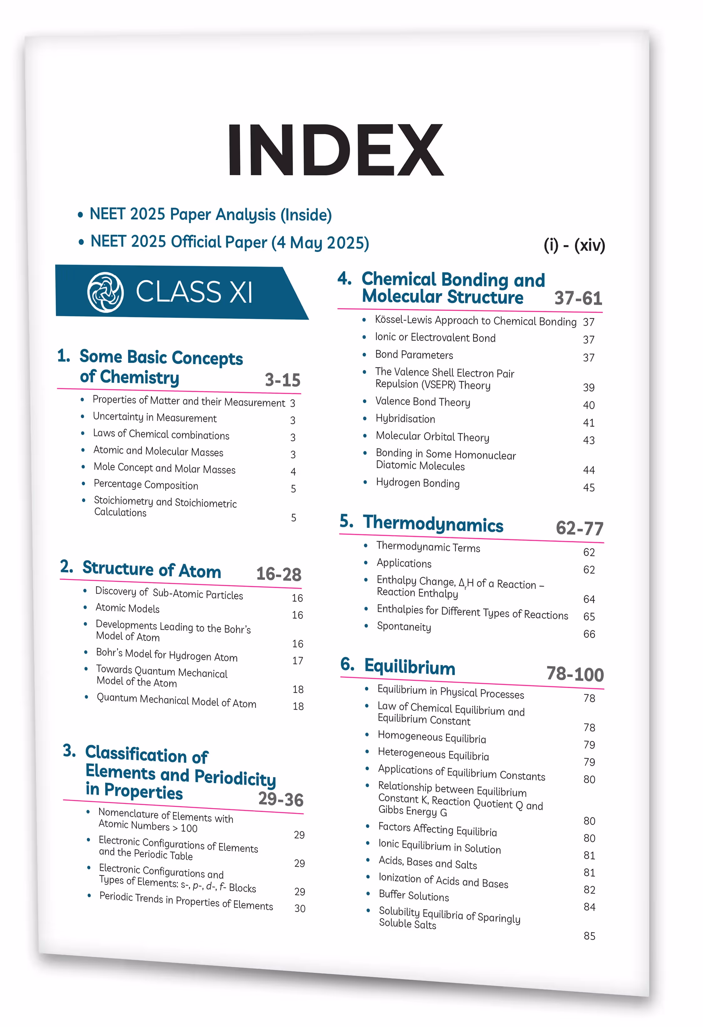 Educart NEET 38 Years Chemistry Solved Papers (PYQs) Chapterwise and Topicwise for NEET 2026 Exam