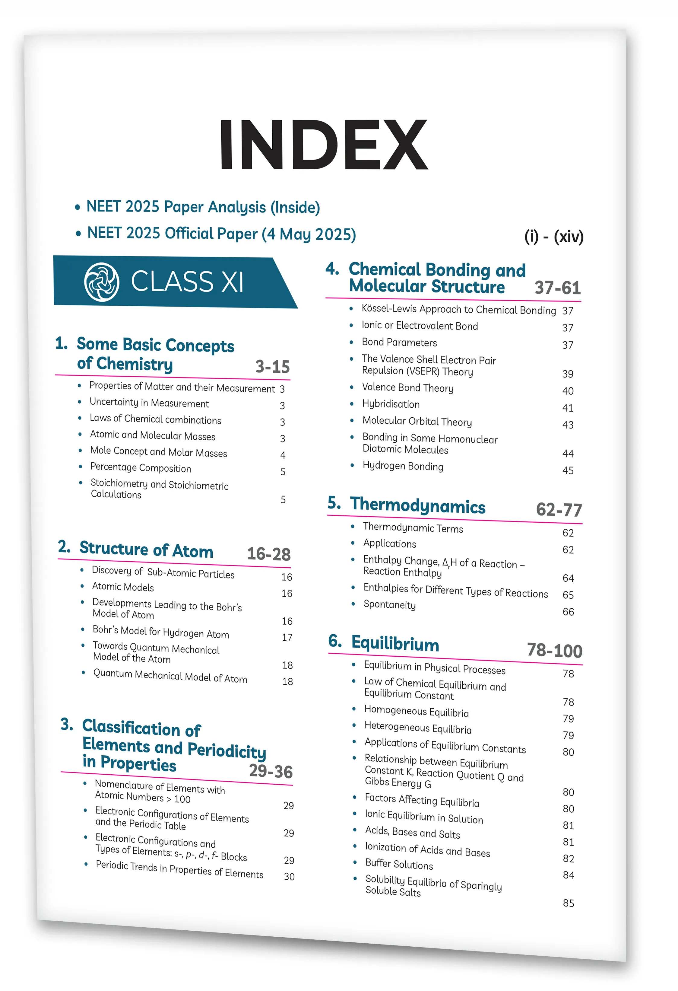 Educart NEET 38 Years Chemistry Solved Papers (PYQs) Chapterwise and Topicwise for NEET 2026 Exam