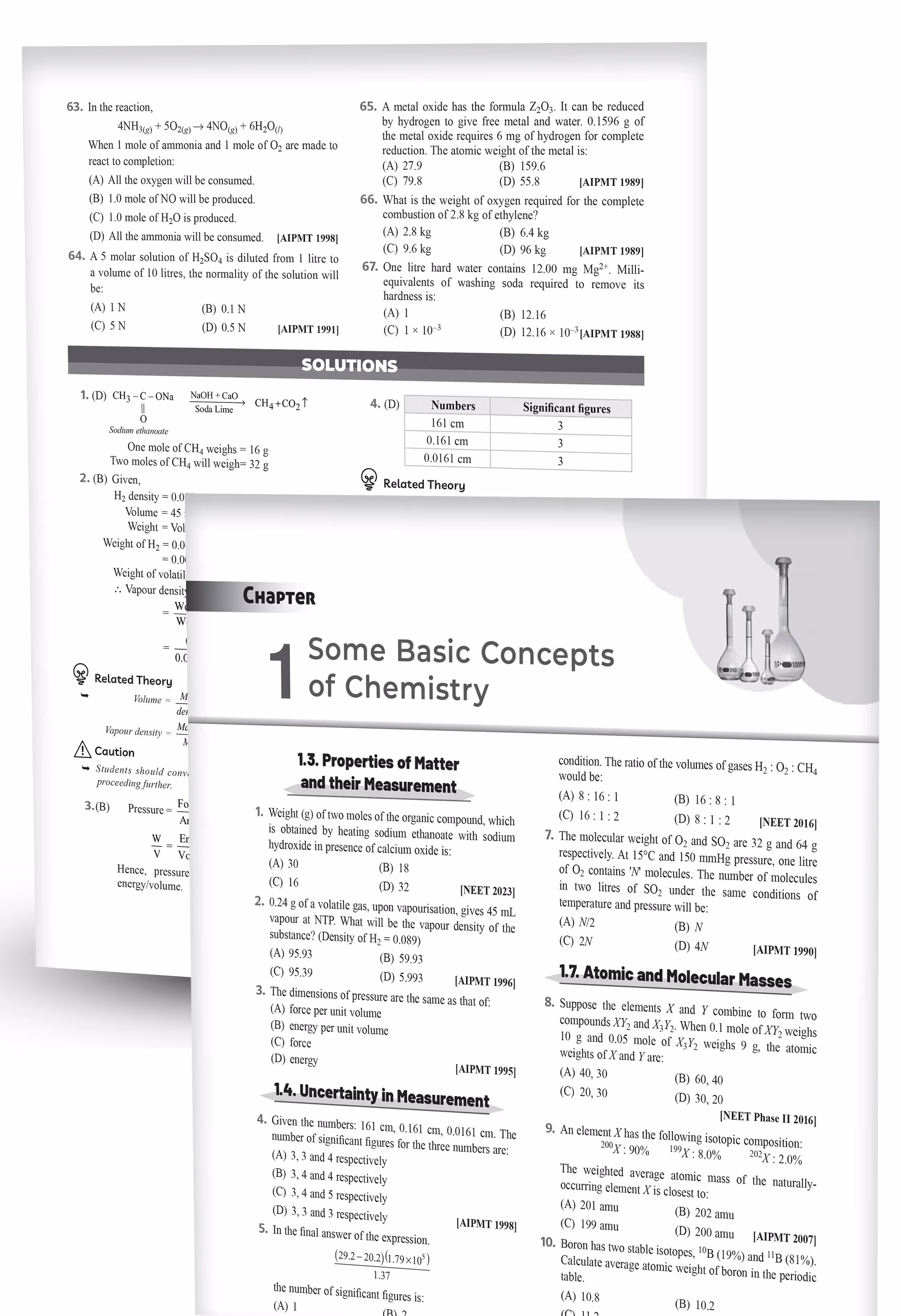 Educart NEET 38 Years Chemistry Solved Papers (PYQs) Chapterwise and Topicwise for NEET 2026 Exam