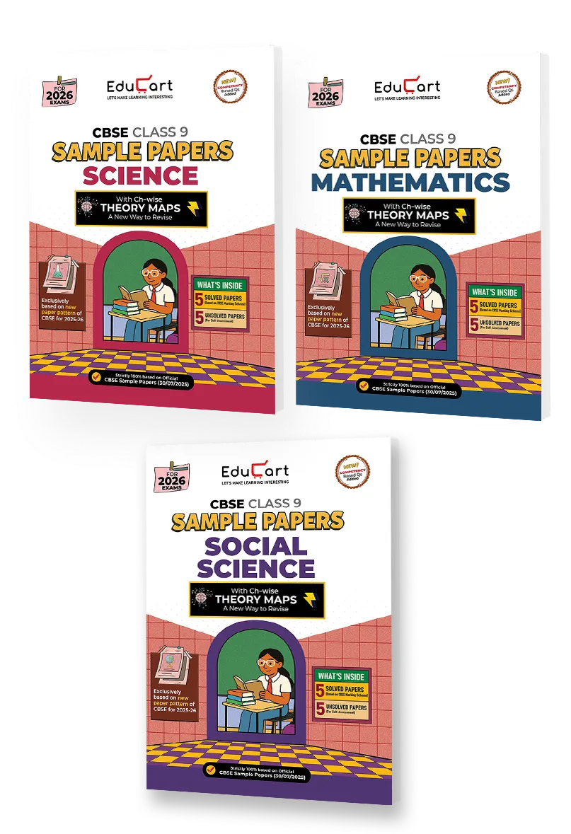 Science + Maths + Social Science (Class 9)