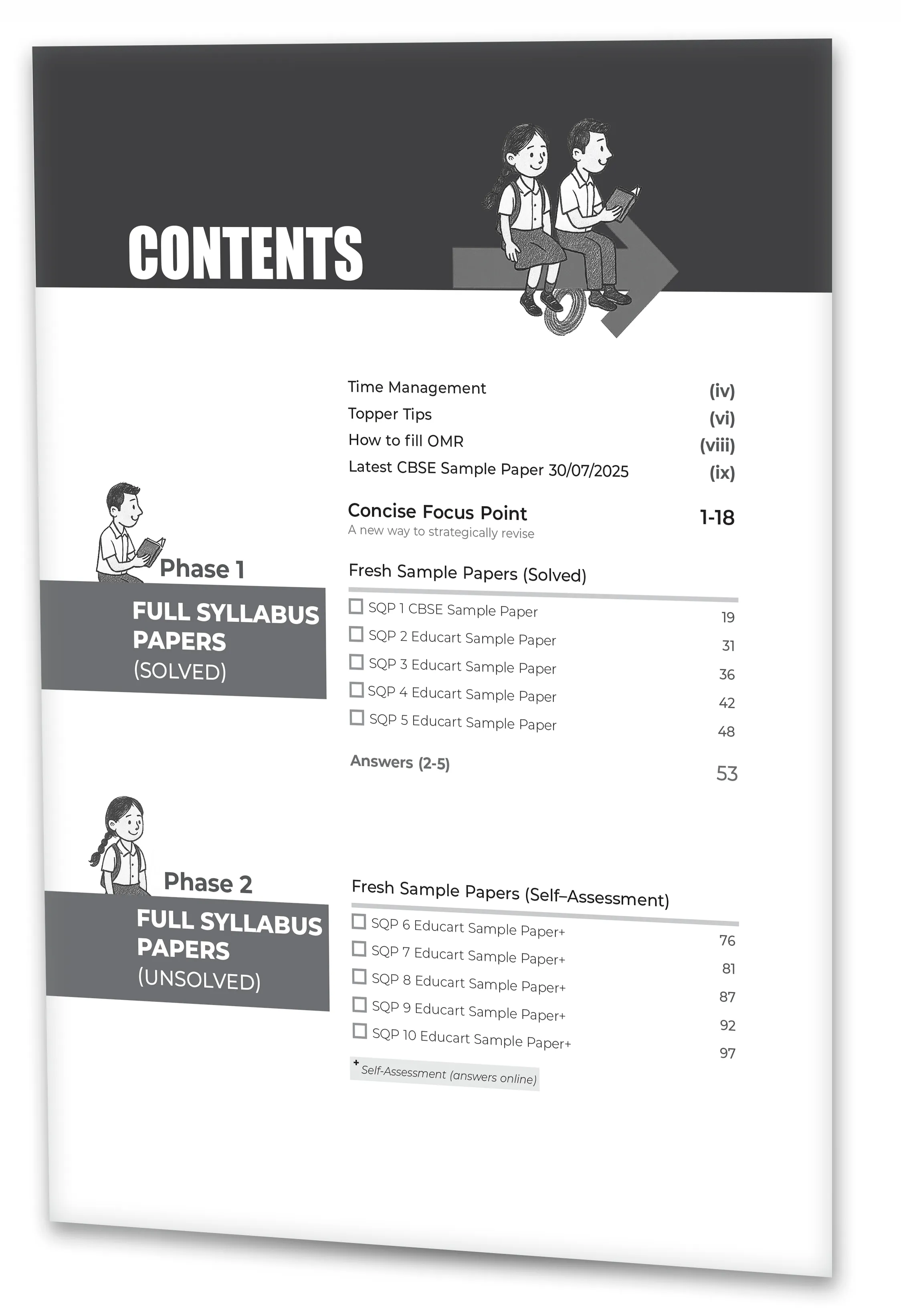 Educart CBSE Sample Paper Class 12 2025-26 – Hindi Core (Based on latest CBSE Sample Papers Released on 30-07-25) For 2026 Board Exam
