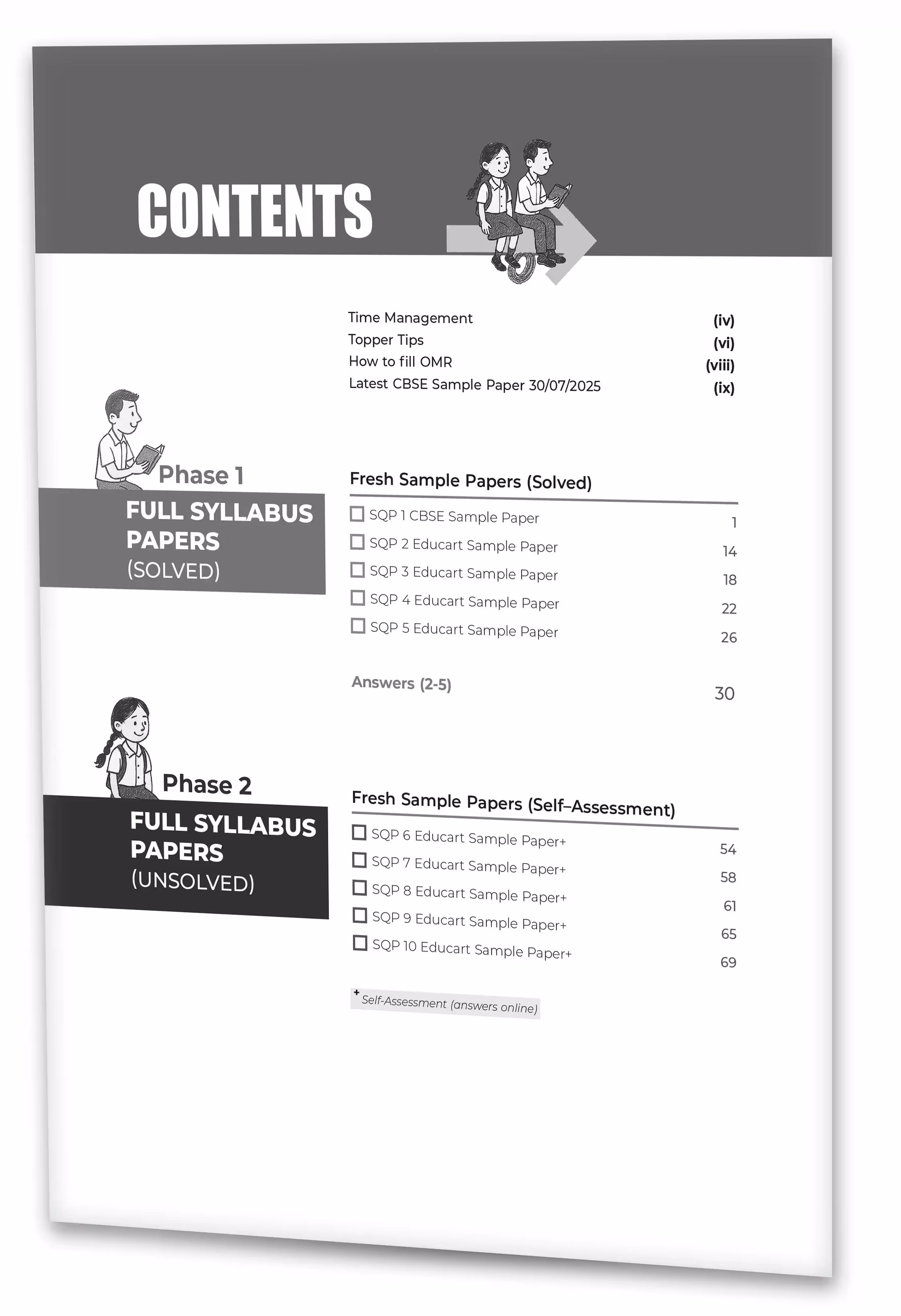 Educart CBSE Sample Paper Class 12 2025-26 – Psychology (Based on latest CBSE Sample Papers Released on 30-07-25) For 2026 Board Exam