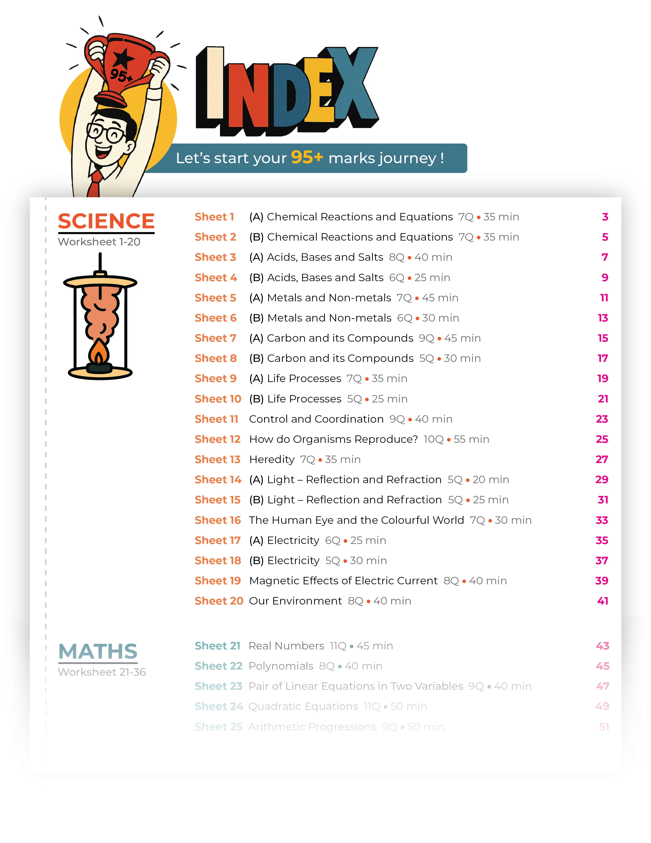Educart PRAYAS CBSE Class 10 for 2026 (Introducing revolutionary marks increment concept - NCERT CHITS)