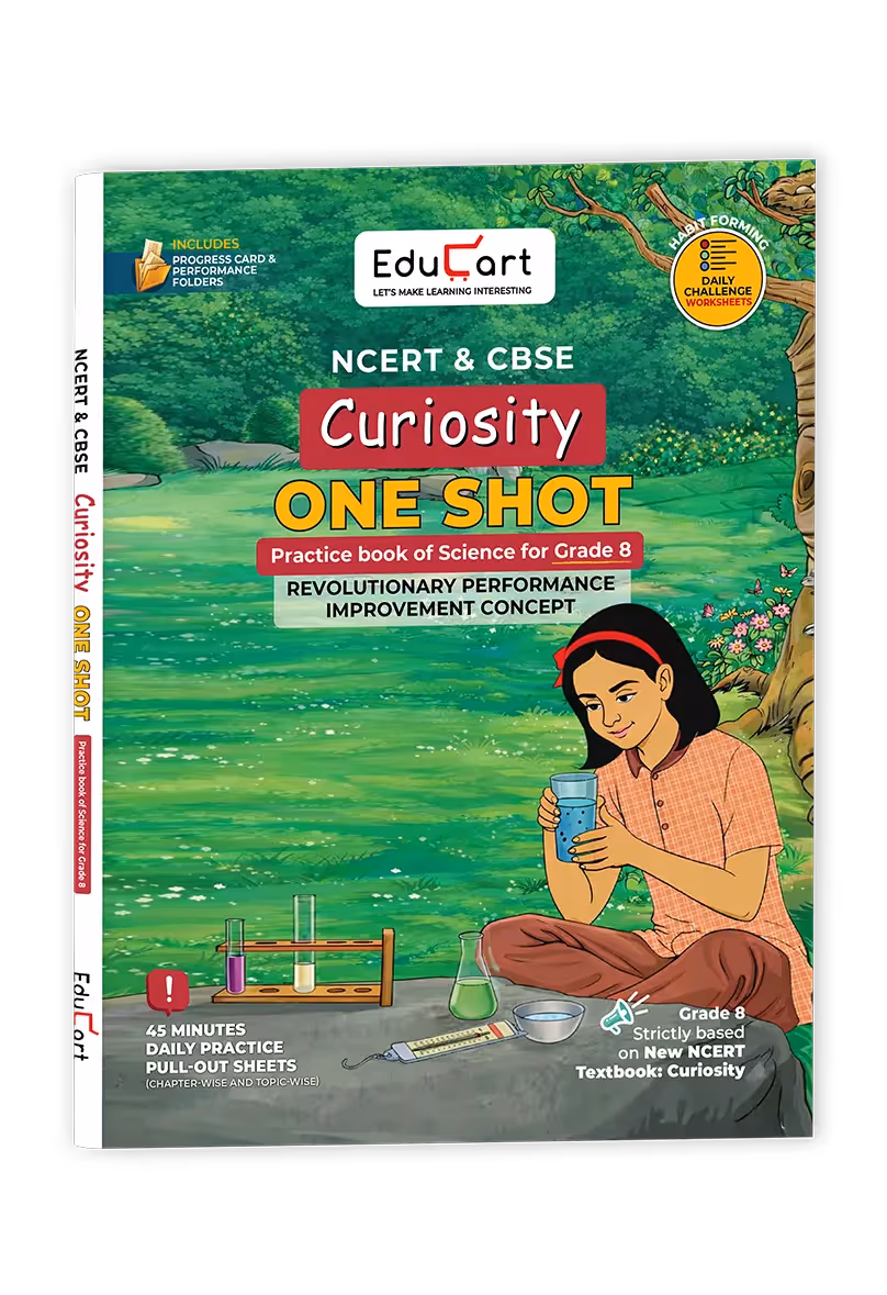 Educart CBSE Class 8 Science Book Curiosity 2026 (Strictly Based on New NCERT Textbook for 2026-27 Session)