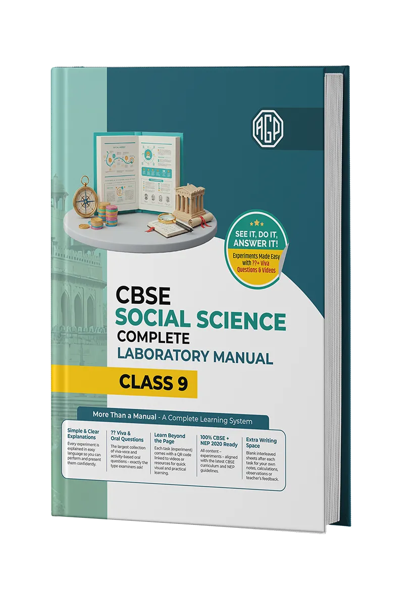 Educart CBSE Lab Manual Social Science for Class 9th 2025-26