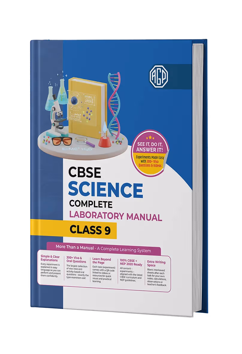 Educart CBSE Lab Manual Science for Class 9th 2025-26
