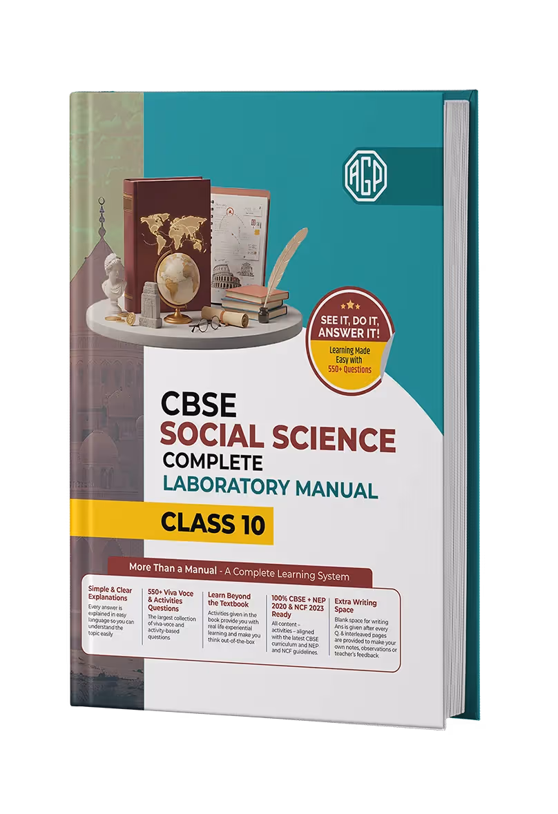 Educart CBSE Lab Manual Social Science for Class 10th 2025-26