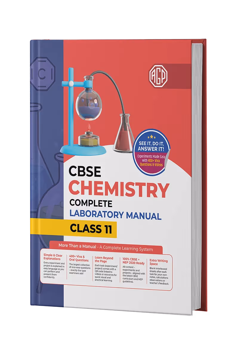 Educart CBSE Class 11 Chemistry Lab Manual 2025-26