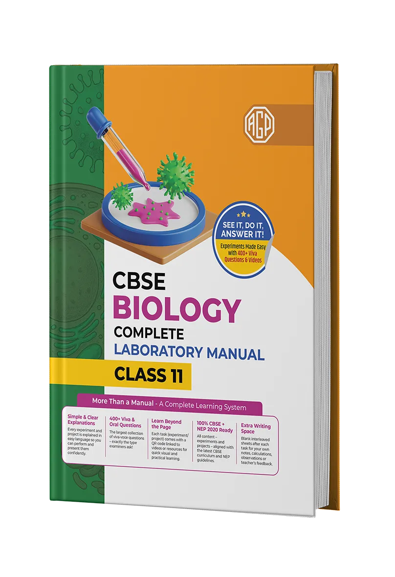 Educart CBSE Class 11 Biology Lab Manual 2025-26