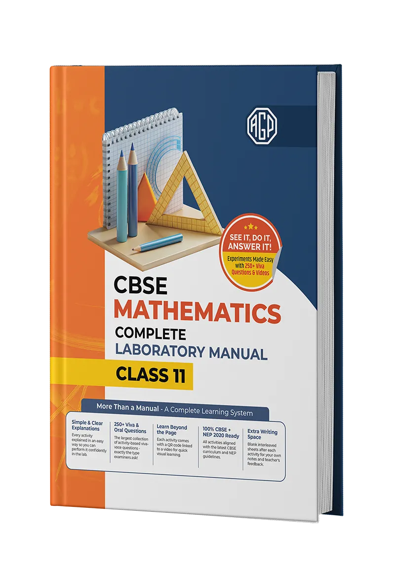 Educart CBSE Class 11 Mathematics Lab Manual 2025-26