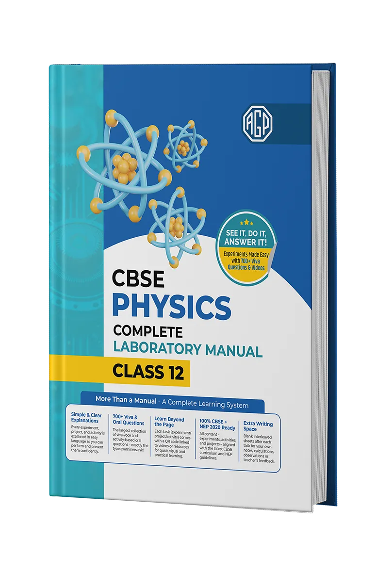 Educart CBSE Class 12 Physics Lab Manual 2025-26