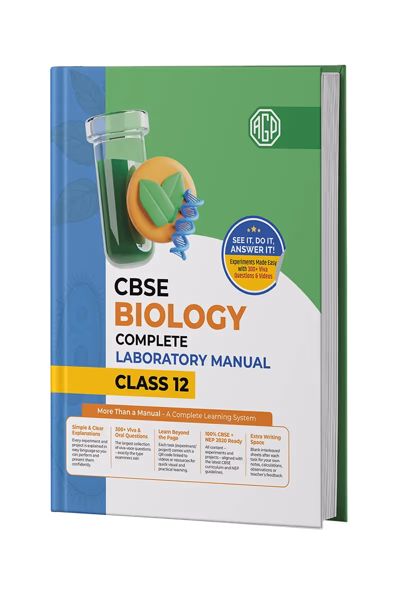 Educart CBSE Class 12 Biology Lab Manual 2025-26