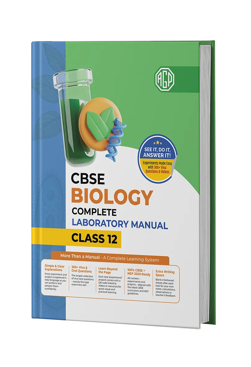 Educart CBSE Class 12 Biology Lab Manual 2025-26