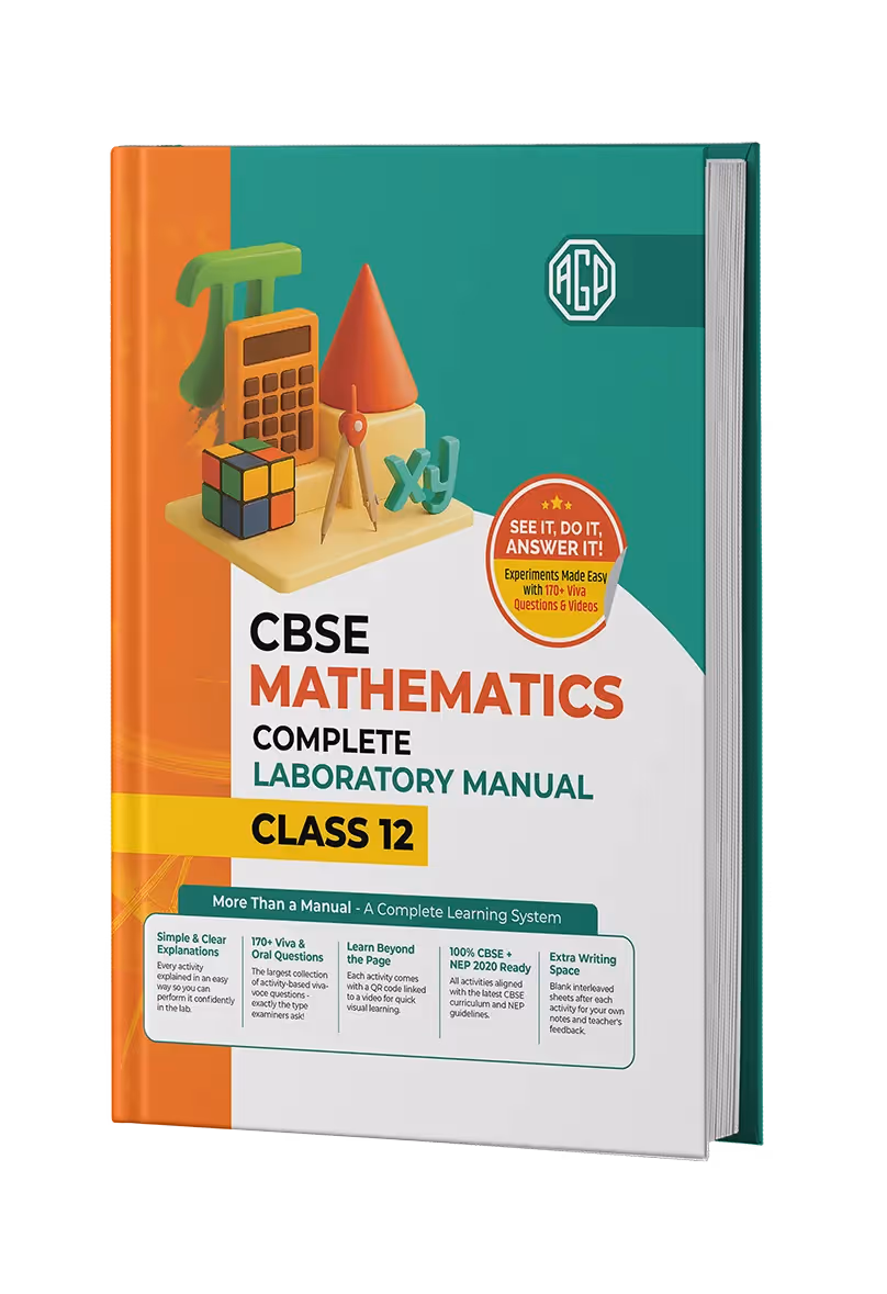 Educart CBSE Class 12 Mathematics Lab Manual 2025-26