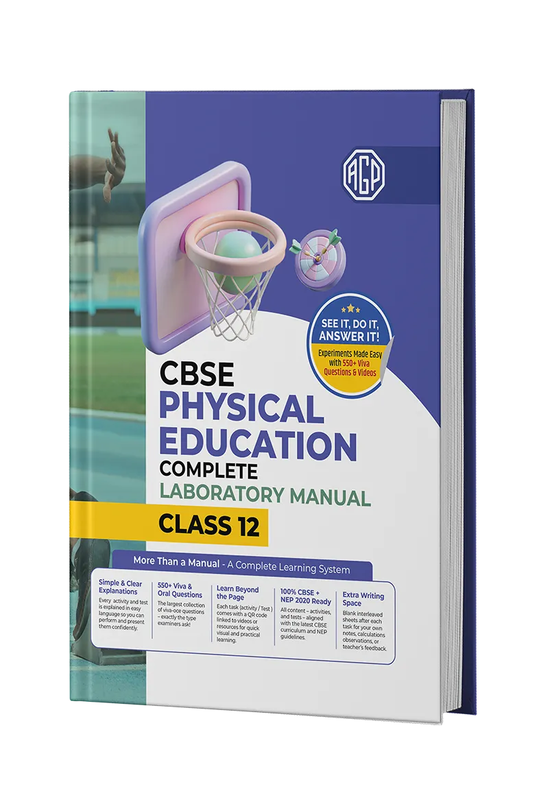 Educart CBSE Class 12 Physical Education Lab Manual 2025-26