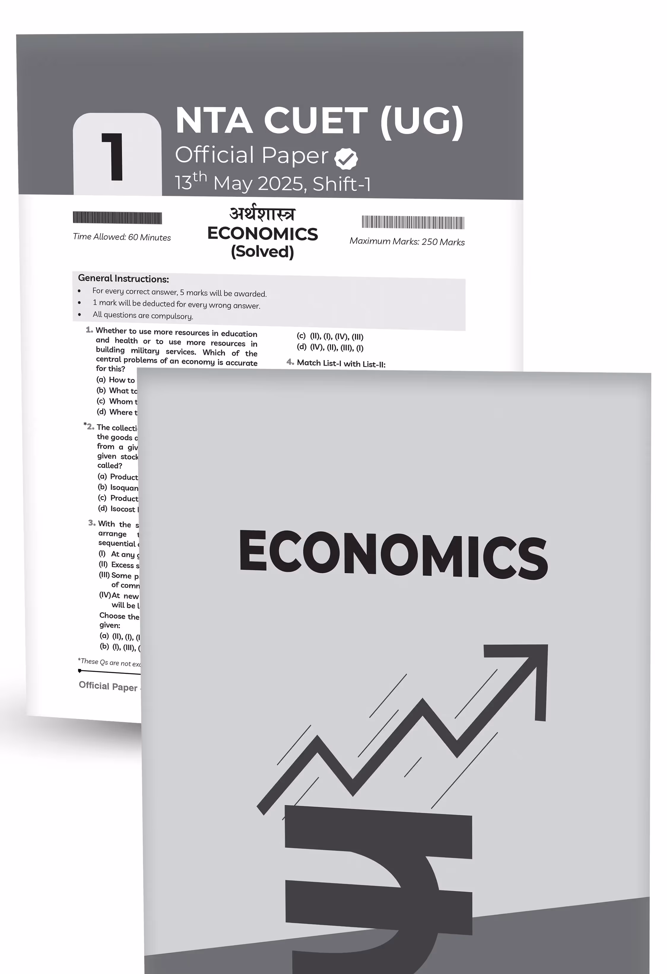 Educart 15 CUET 2026 UG Books Commerce Past Years and Mock Papers - Accountancy + Business Studies and Economics (Section II, New NTA syllabus)