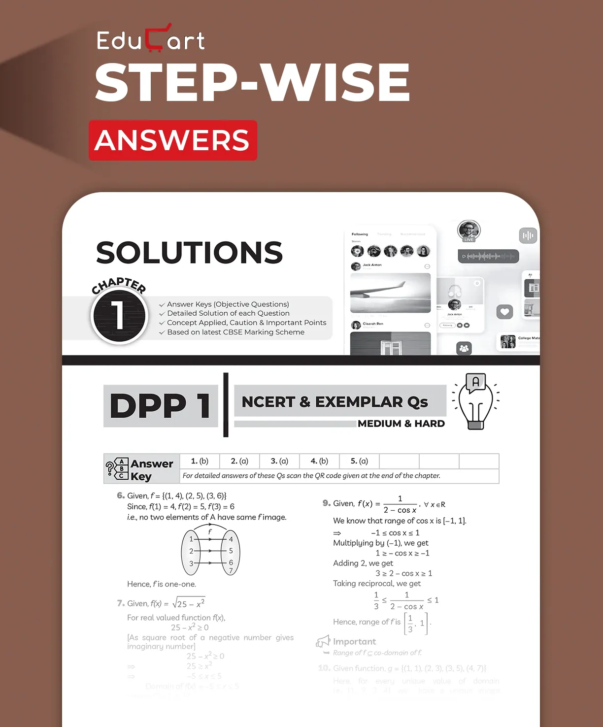 Educart CBSE Class 12 Mathematics One Shot Question Bank 2026–27 | NCERT Questions, PYQs & Competency-Based Qs | Unit Test Worksheet | Latest CBSE Syllabus & Exam Pattern 2027