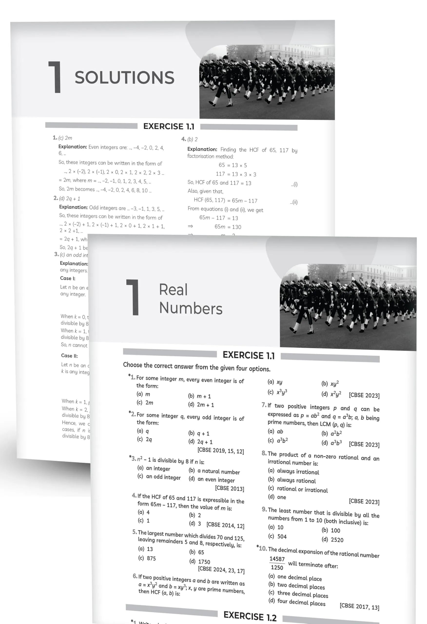 Educart NCERT Exemplar Class 10 Mathematics 2026 Problems Solutions (For 2026-27 Board Exam)