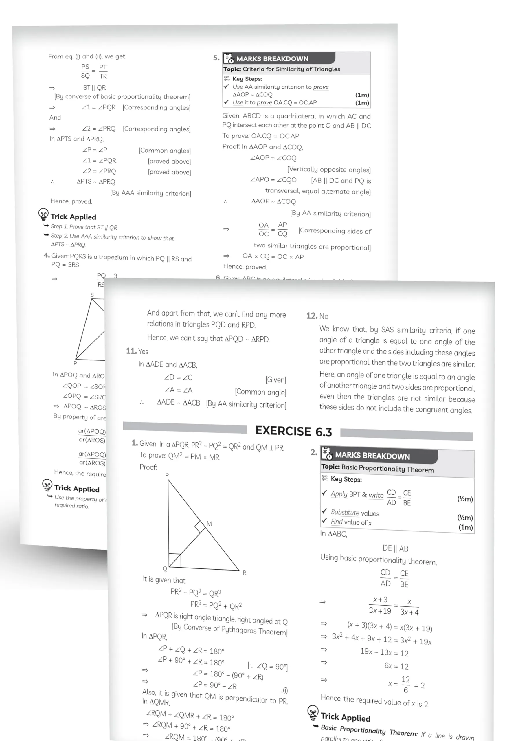 Educart NCERT Exemplar Class 10 Mathematics 2026 Problems Solutions (For 2026-27 Board Exam)