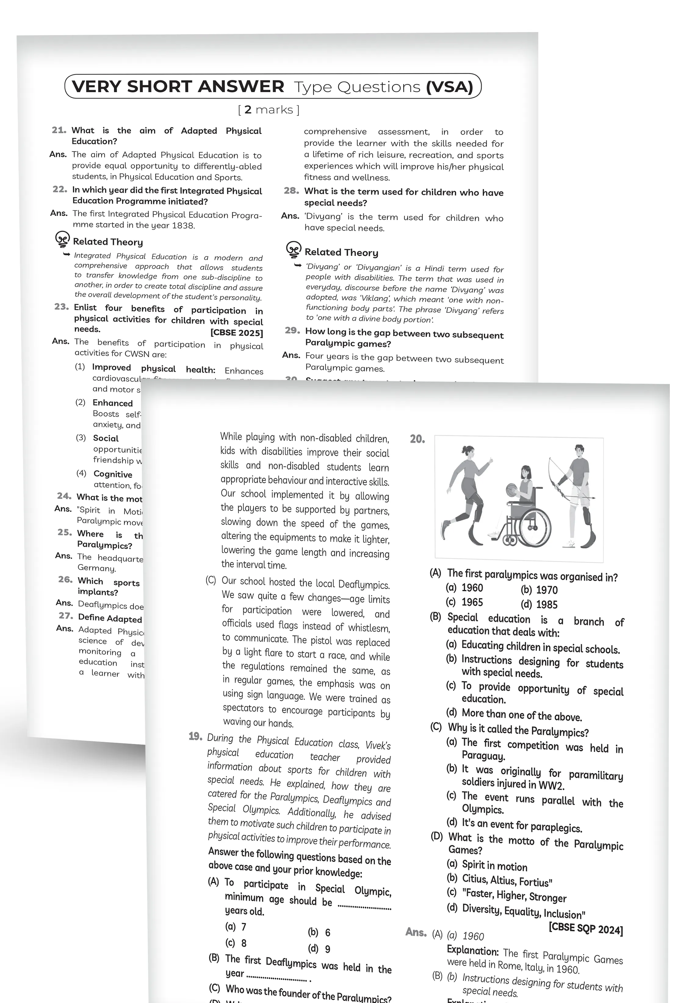 Educart CBSE Class 12 Physical Education Question Bank 2026-27 (Strictly Based on Latest Syllabus for 2027 Exam)