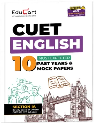 Cuet Mock papers 2026 by educart
