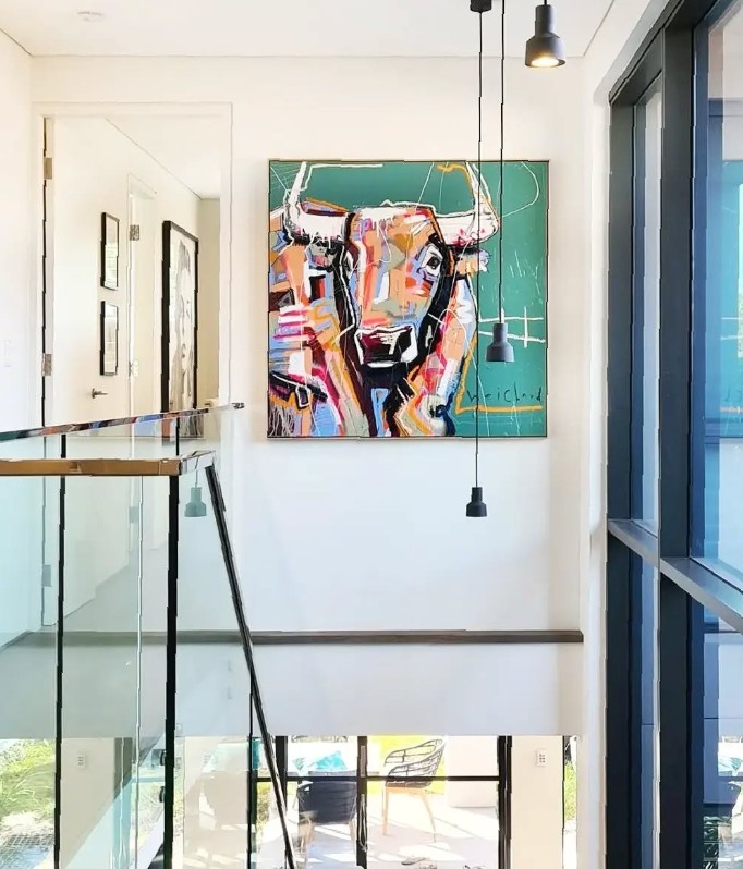Aidan Weichard - Australian Artist - Collectors - Contemporary Painting In situ 