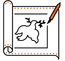 monument stencil cutting service logo