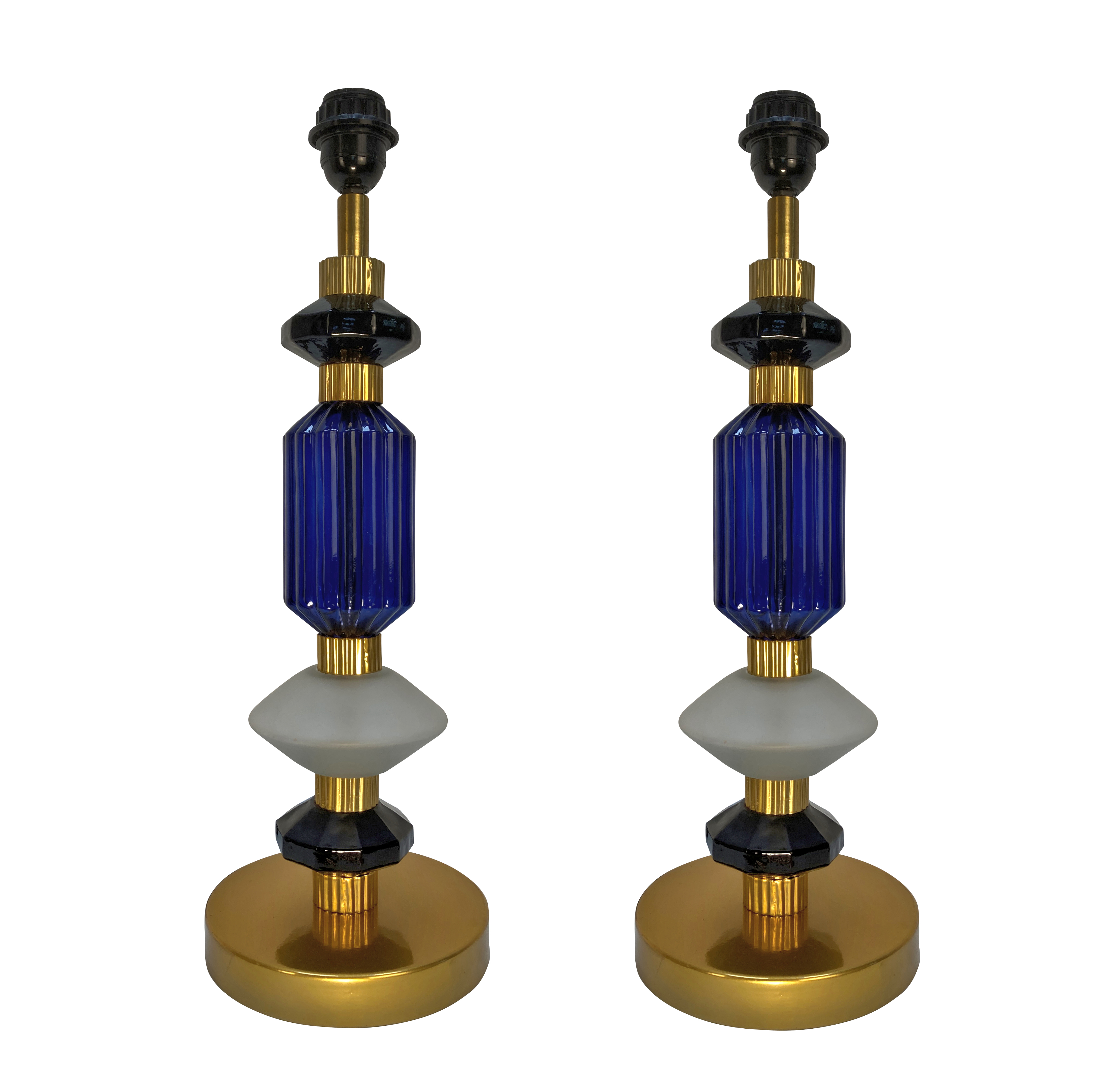 A PAIR OF ITALIAN MID-CENTURY TABLE LAMPS