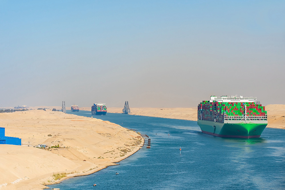 Container shipping’s return to the Suez route has gathered momentum, despite the latest Middle East escalations. 