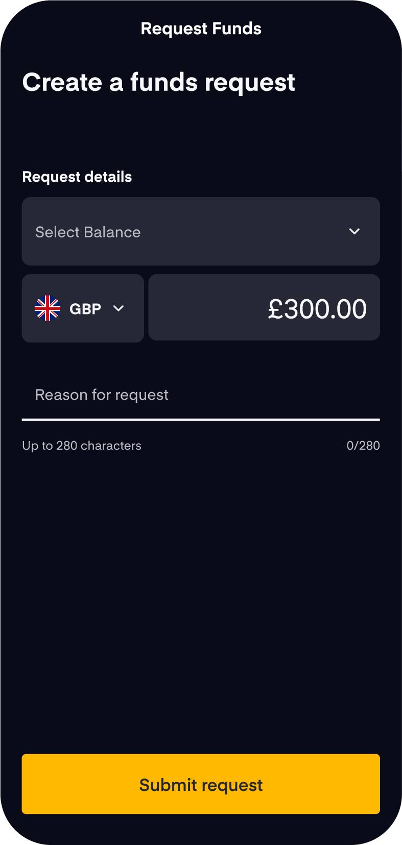 a screenshot of the equals money platform
