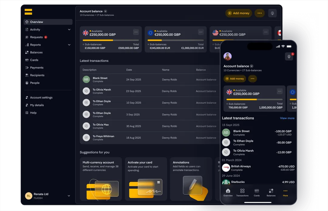 Equals Money expense management platform