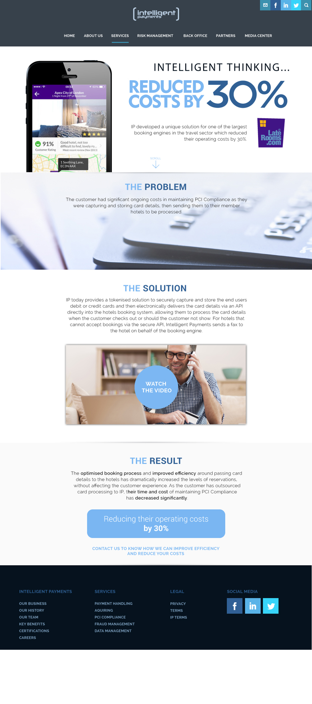 Portfolio visual web