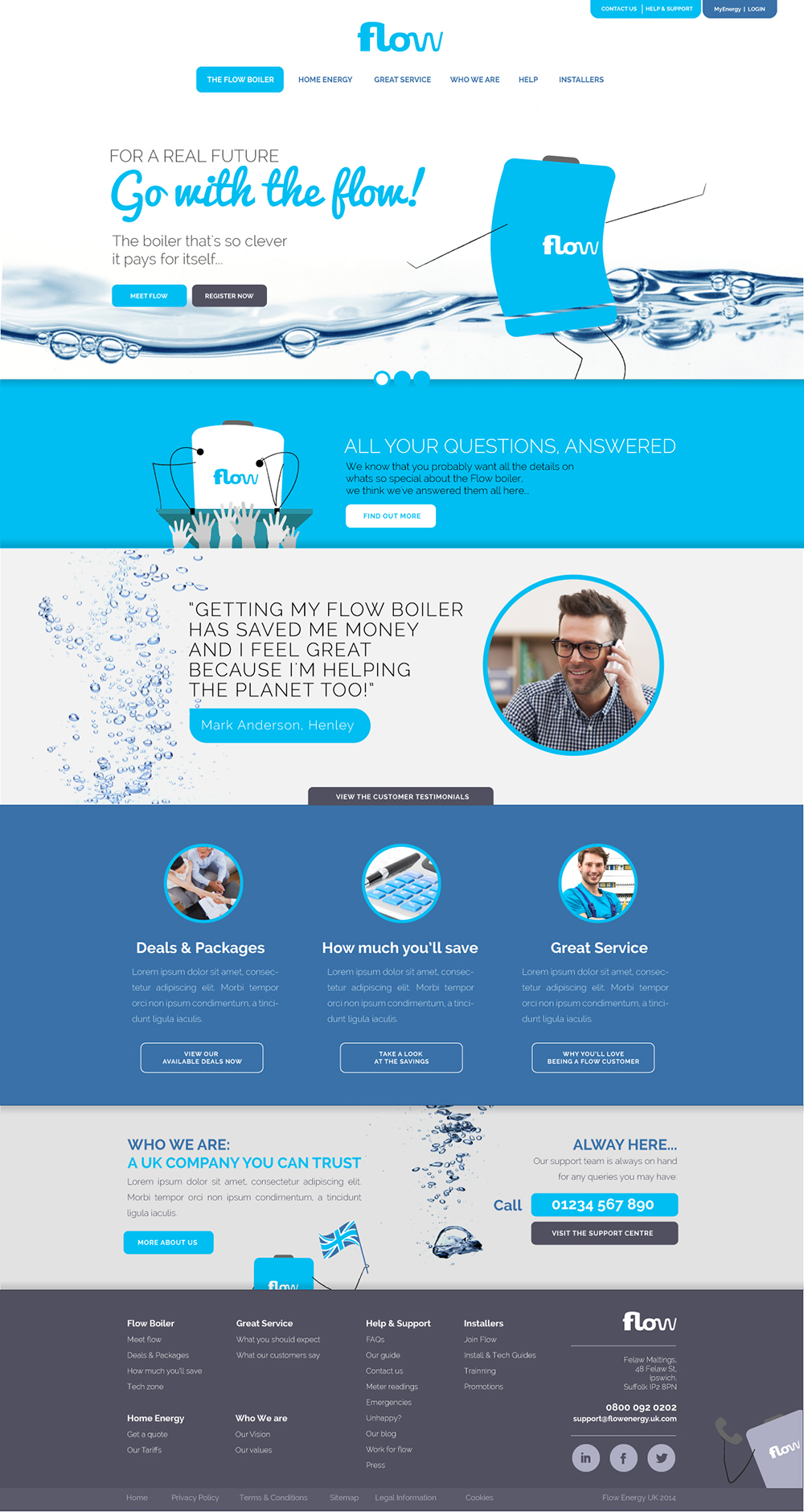 Portfolio visual web