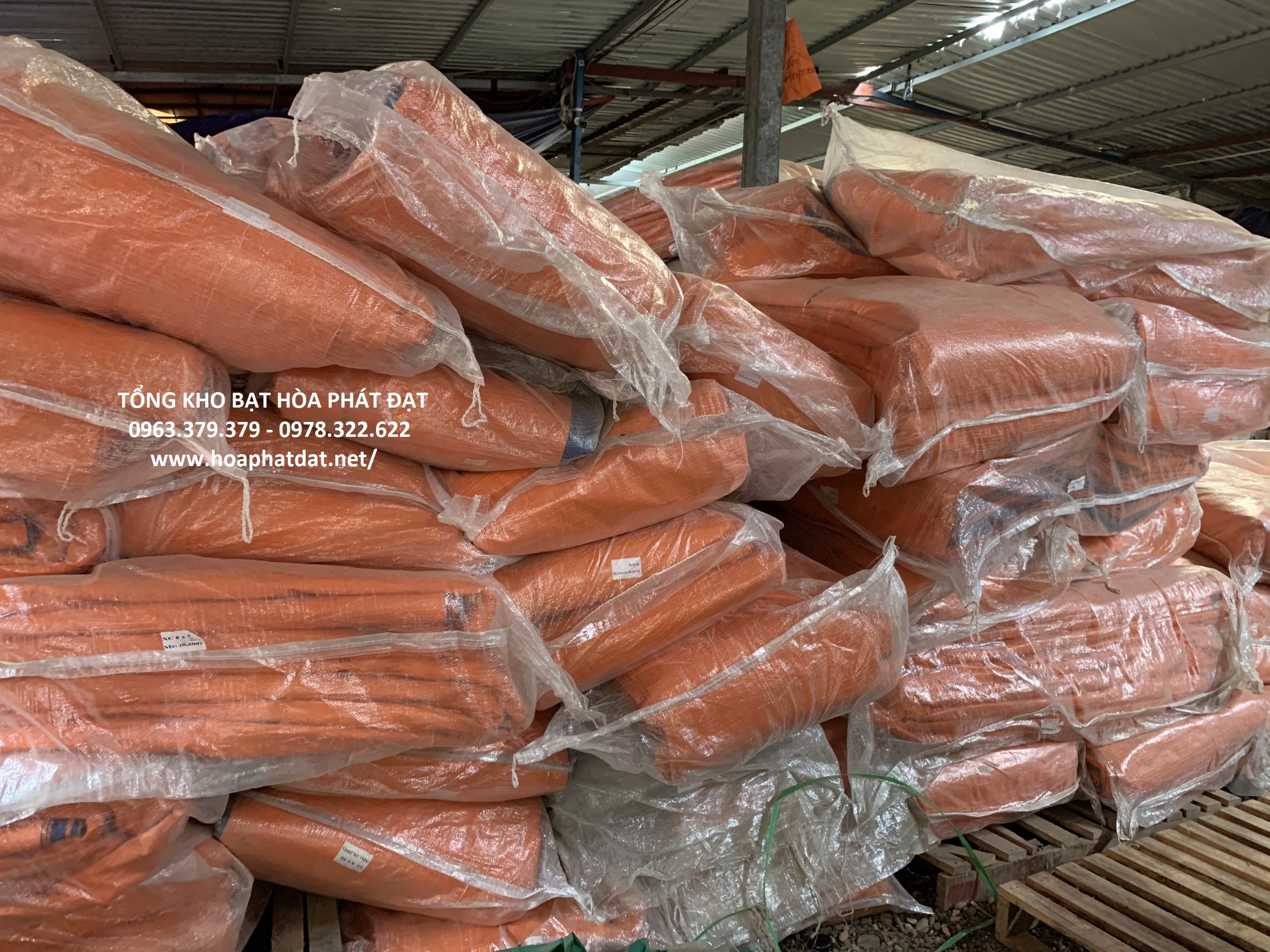 Bạt nhua 2 da han quoc chinh hang hoa phat dat