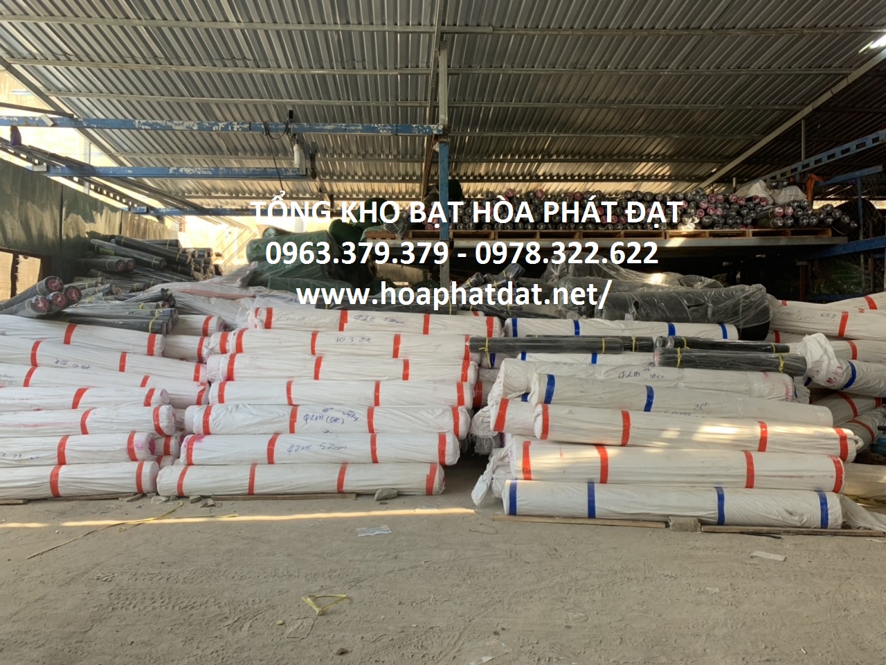 Bạt nhua 2 da han quoc chinh hang hoa phat dat