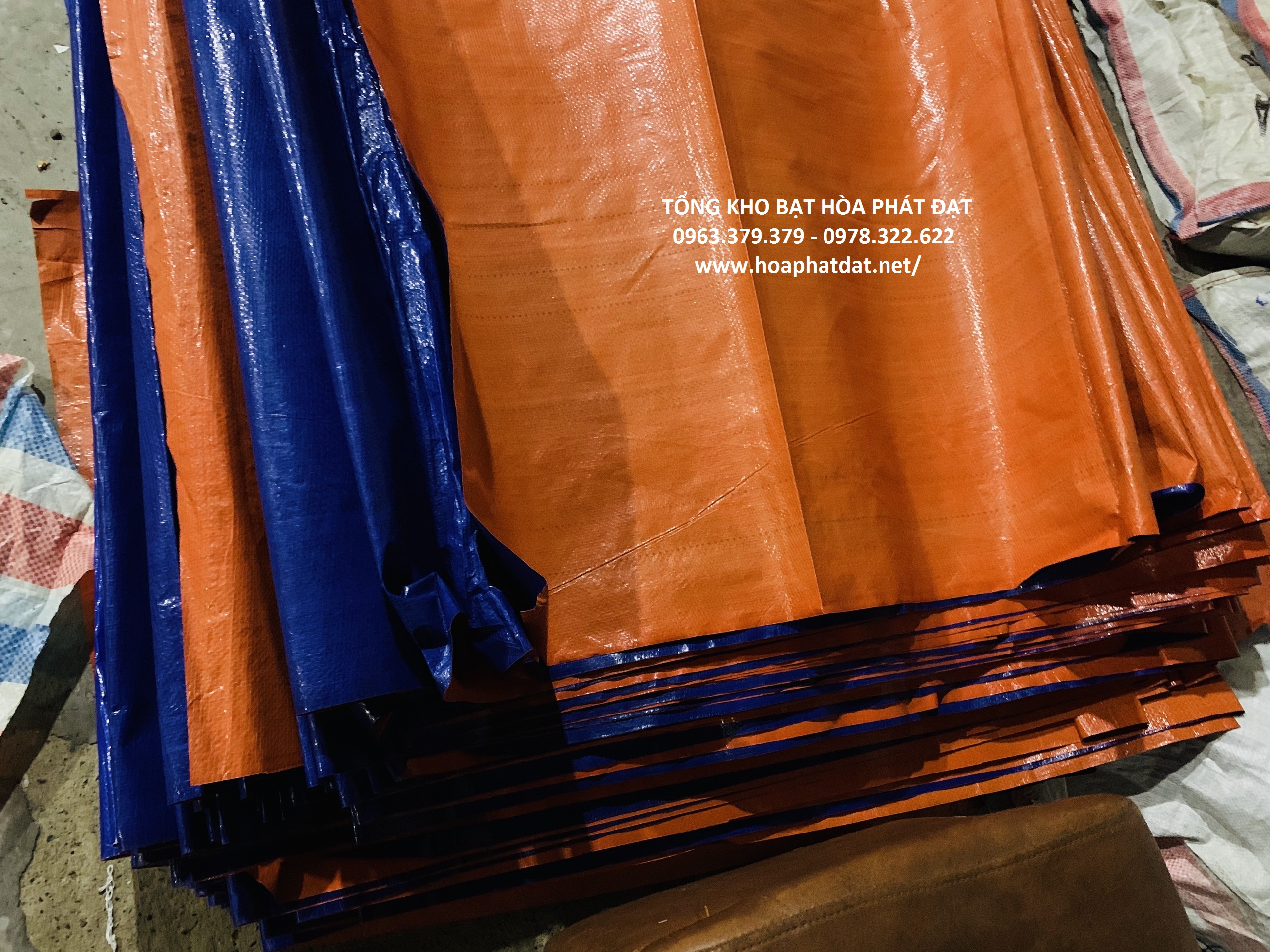 Bạt nhua 2 da han quoc chinh hang hoa phat dat