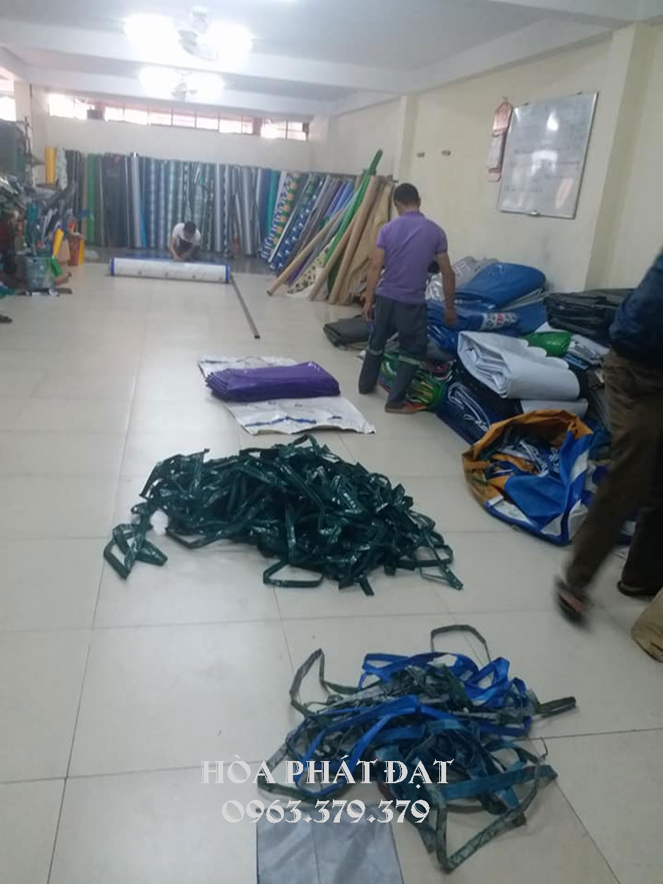 GIÁ BẠT MÁI CHE, BẠT MÁI XẾP, MAY ÉP BẠT MÁI XẾP UY TÍN HÒA PHÁT ĐẠT