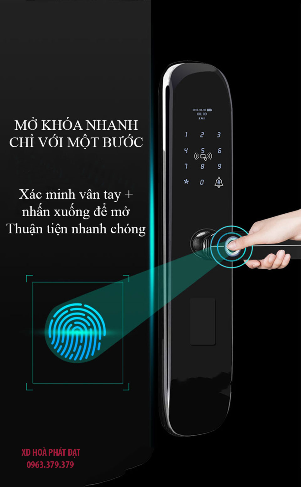 tính năng mở khoá hiện đại