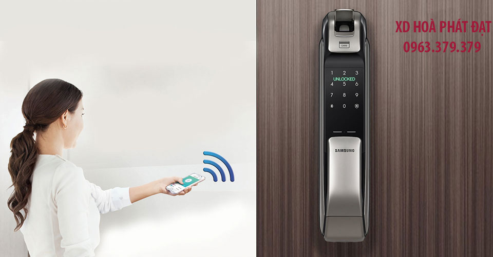 Báo giá khoá cửa vân tay thông minh samsung