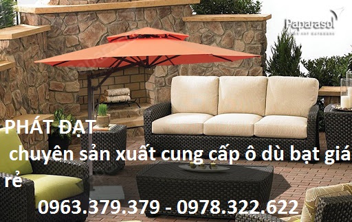 NƠI CUNG CẤP MẪU DÙ CHE NẮNG QUÁN CAFE - DÙ CHE QUÁN HÀNG ĐẸP GIÁ RẺ TẠI BẾN TRE