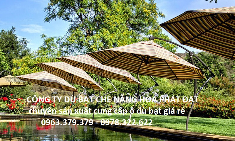 DÙ CHE LỆCH TÂM TRÒN - DÙ CHE HÒA PHÁT ĐẠT