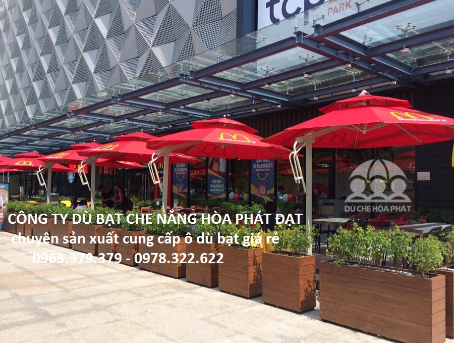 DÙ CHE NẮNG NGOÀI TRỜI - DÙ CHE HÒA PHÁT ĐẠT
