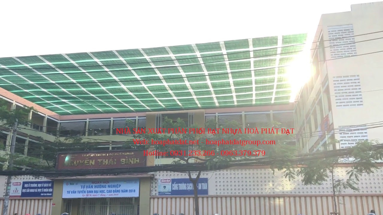 BÁO GIÁ LƯỚI CHE NẮNG MÀU BẠC - LƯỚI CHE NẮNG HOÀ PHÁT ĐẠT