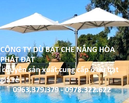 BẢNG GIÁ BÁN DÙ CHE NẮNG NGOÀI TRỜI TẠI BẮC NINH - DÙ CHE HÒA PHÁT ĐẠT