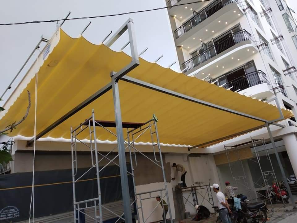 MÁI BẠT XẾP BẠT KÉO TẠI BIÊN HÒA ĐỒNG NAI, ĐỊA CHỈ CHUYÊN LÀM BẠT CHE LÀM BẠT XẾP KÉO LƯỢN SÓNG TẠI BIÊN HÒA ĐỒNG NAI