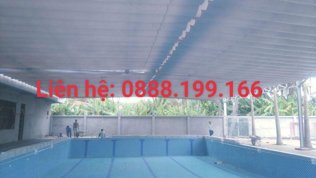 MÁI XẾP CHỮ A - MÁI XẾP DI ĐỘNG CHIA LÀM 2 MÁI LƯỢN SÓNG