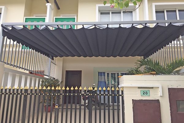 HƯỚNG DẪN TƯ VẤN LẮP ĐẶT MÁI XẾP BẠT KÉO DI ĐỘNG HÒA PHÁT