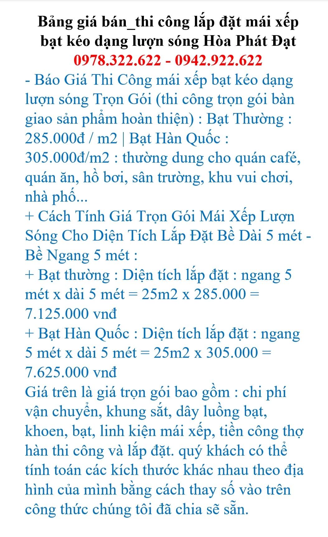 mai xep luon song hoa phat dat