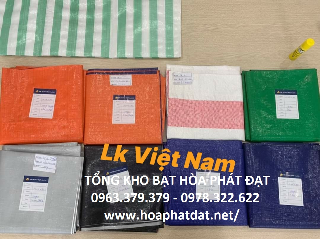 Bạt nhua 2 da han quoc chinh hang hoa phat dat